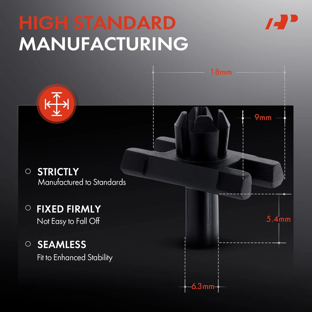 20x Nylon Body Side Moulding Retainer Clips for BMW