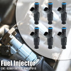 Set of 6 Fuel Injector Nozzles 0280156182 for Chevrolet Equinox (2005–2009)