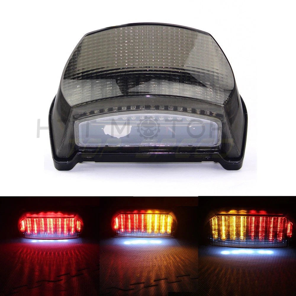 Smoke LED Tail Brake Light Turn Signals for Kawasaki Ninja ZX7R ZX1100 (1995–2003)