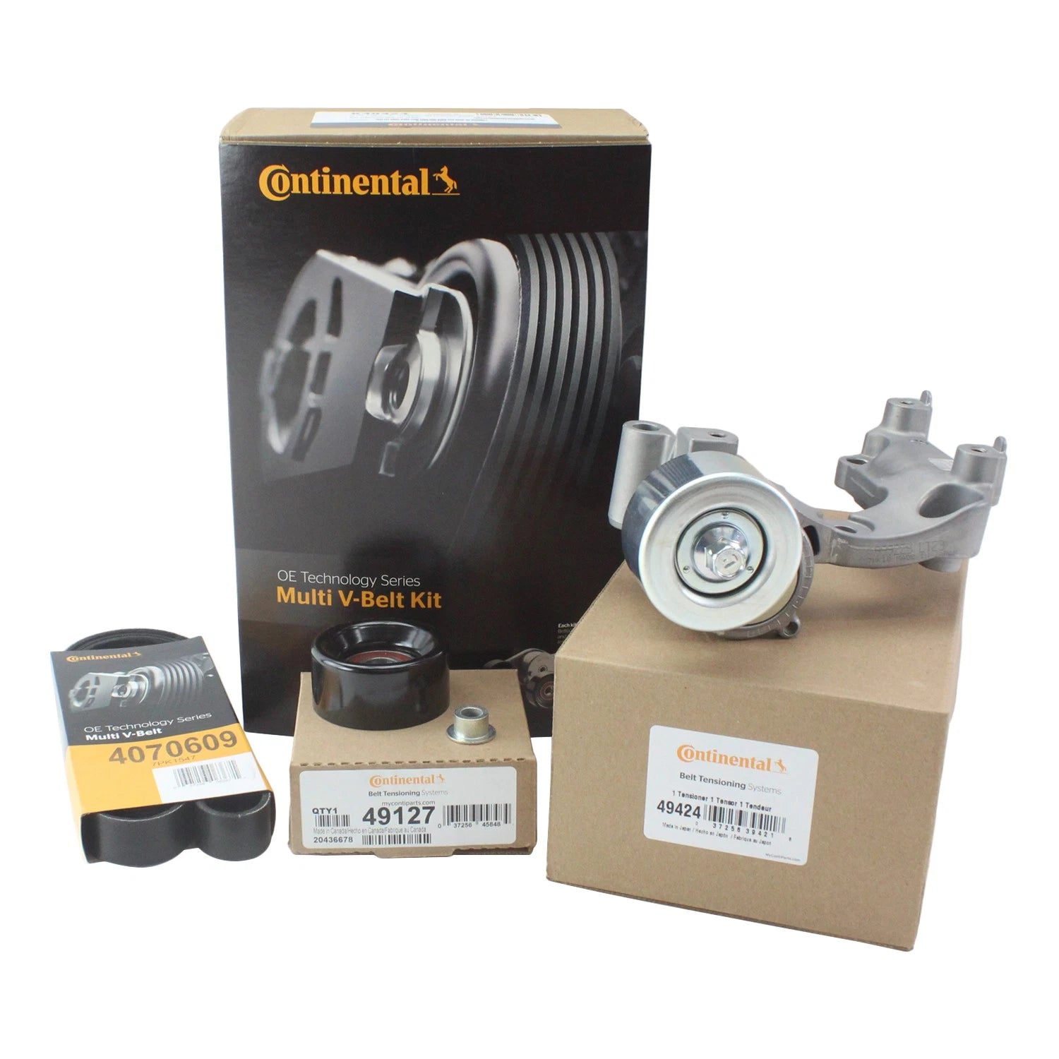 Serpentine Belt Drive Component Kit for Continental (K49424)