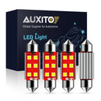 Set of 4 LED Interior Light Bulbs for AUXITO 41MM 578 211-2