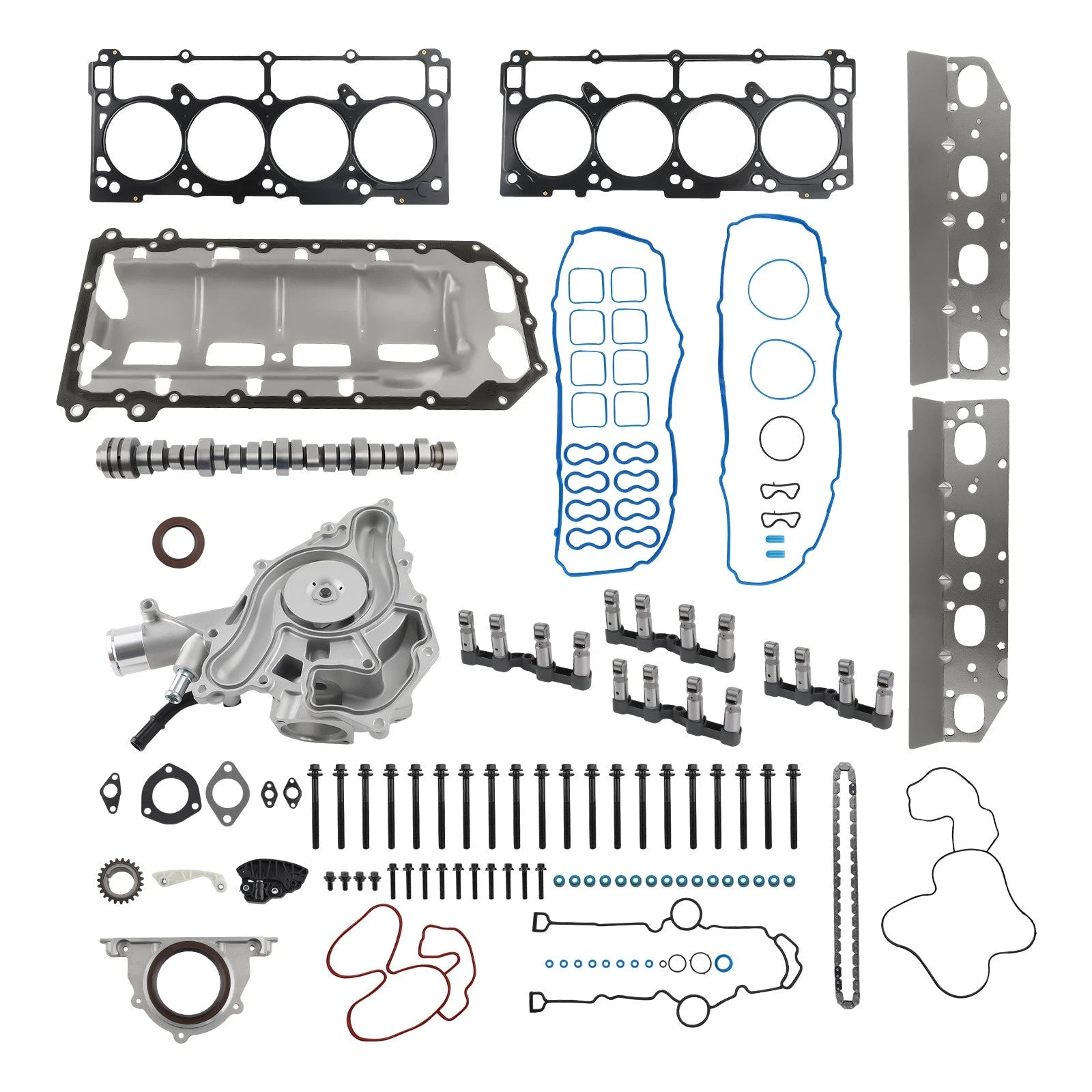 MDS Lifters, Camshaft Gasket, Timing Chain, Water Pump for Dodge Durango 5.7L (2000–2009)