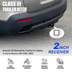 Towing Hitch Receiver Class 3 for Kia Sorento Hyundai Santa Fe (2011–2013)