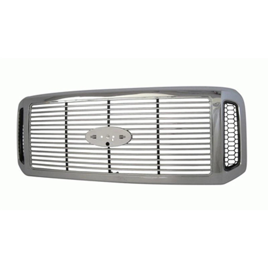 Replacement Front Grille Chrome Plastic for Toyota Hilux (2005–2015)
