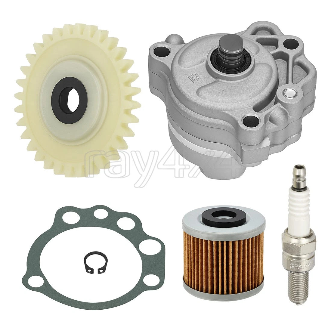 Oil Pump & Filter Gear Gasket Kit for Yamaha Raptor 700 700R (2006–2019) 5LP-13300-00-00