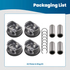 Oversize Piston & Rings Kit for Hyundai Kia Sorento Optima (G4KJ)