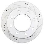Front & Rear Drill Slot Brake Rotors for Lexus IS250 (2006–2012)