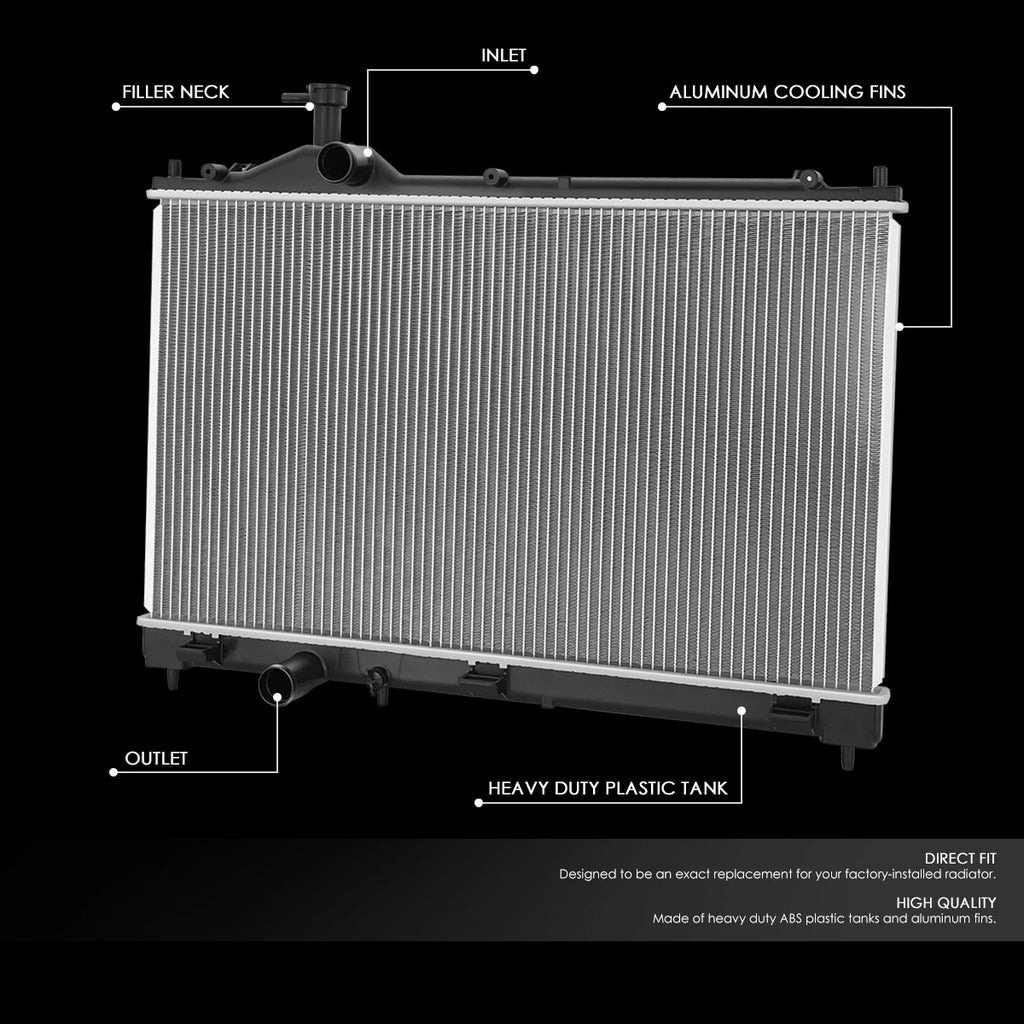 Aluminum Replacement Radiator for Mitsubishi Outlander (2014–2019) DPI 13470