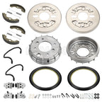 Front Brake Drum Plate Wheel Cylinder Shoes for Honda Foreman TRX450FE (2002–2004)