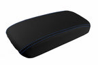 Console Lid Pull Over Cover Leather for Honda Civic (2006–2011) Blue Stitch
