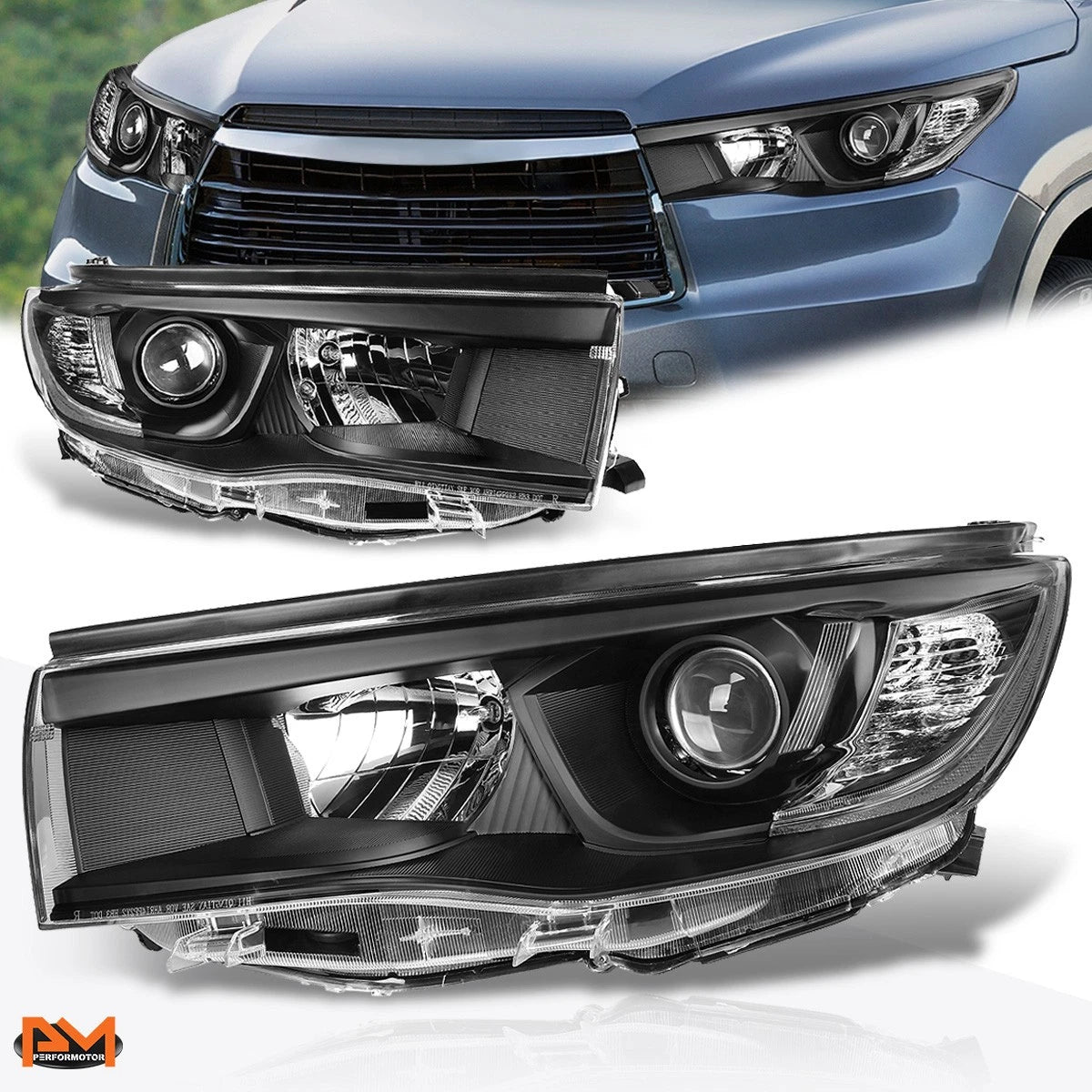 Driver Left Side Flat Mirror Glass for Ford F150 (2021–2024)
