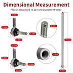 2 Tie Rods with Ends Kit for Polaris Sportsman X2 550 (2010–2014)