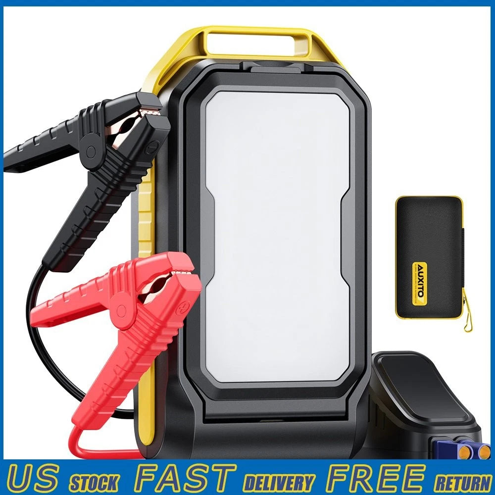 J301 Emergency Jump Starter for Various Vehicles (Rechargeable, LED Light)
