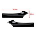 2X Front Bumper Side Air Vent Splitter Lip for BMW 2 Series F22/F23 (2014–2022)