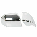 Set of 2 Chrome Side View Mirror Covers for Ford F-150 (2015–2020)