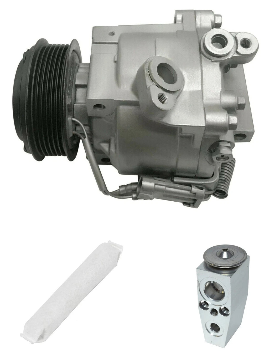 AC Compressor Kit Replacement for Chevrolet Sonic 1.6L 1.8L (2017–2017)