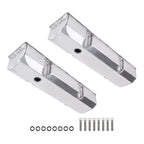 2pc Fabricated Aluminum Tall Valve Covers for Small Block Chevy (283–400)