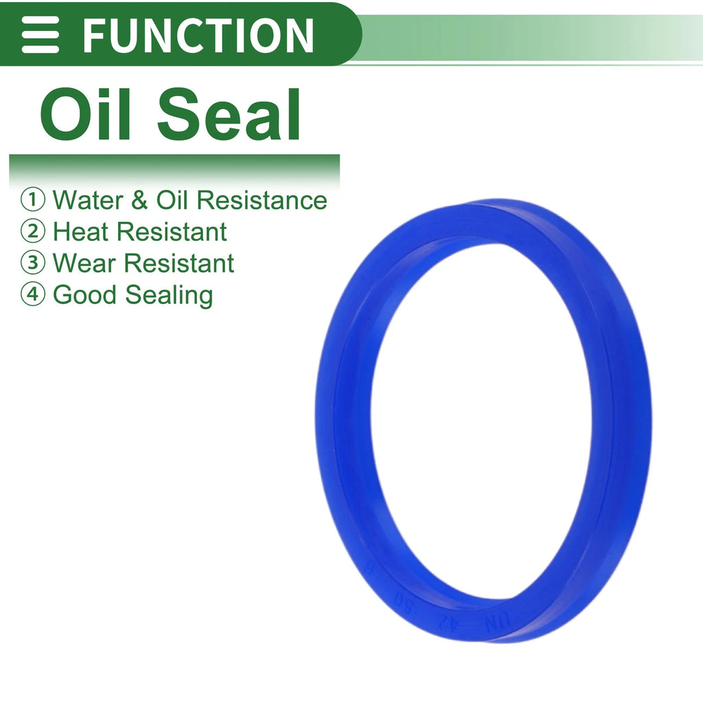 Set of 5 Oil Seal Rotary Shaft Seal 42x50x6mm High Pressure for Various Models
