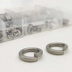 304 Stainless Steel Spring Washer Set of 430 pcs for Various Applications