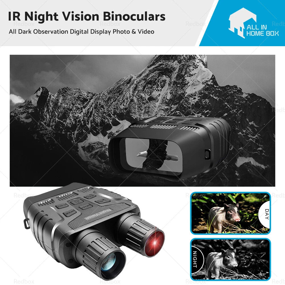 IR Night Vision Binoculars for Hunting (Infrared Digital)