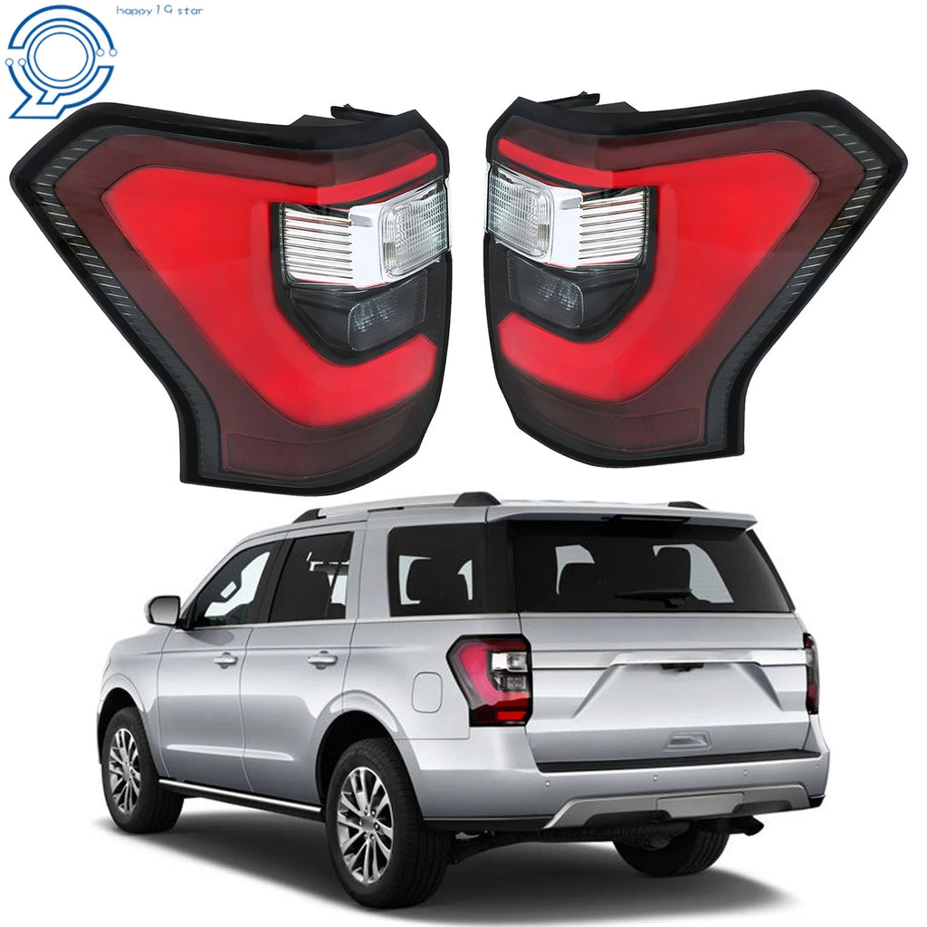LED Tail Lights for Ford Expedition (2018-2021) Left+Right Pair