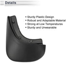 Set of 2 Mud Flaps Splash Guards for Audi A6 (2002–2005)