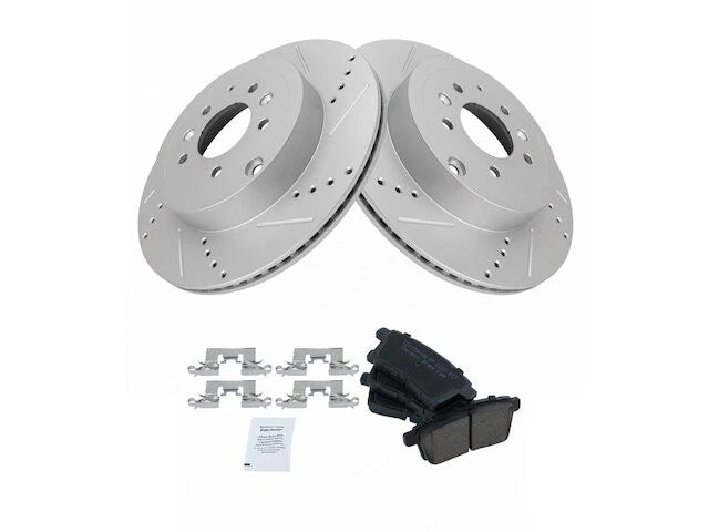 Rear Brake Pad and Rotor Kit for Mazda CX-9 (2007–2015) CQ498FF