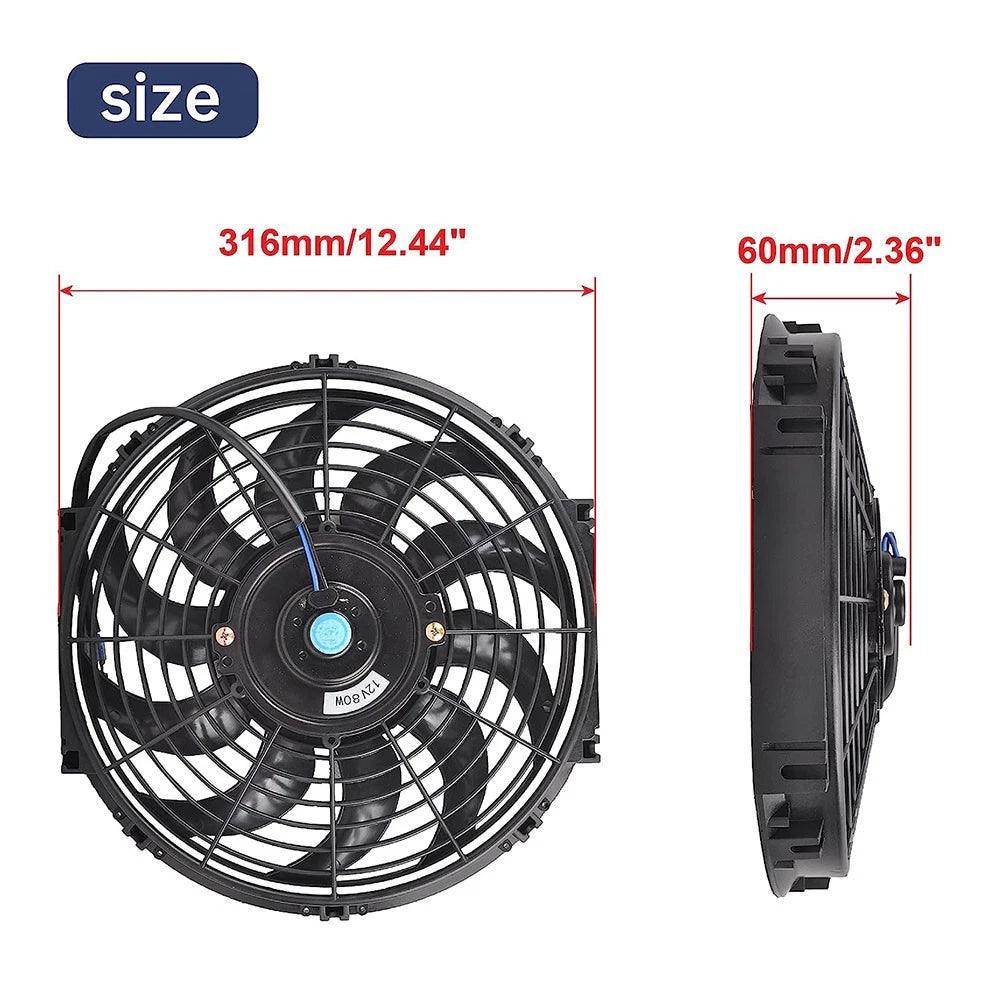 14'' Electric Radiator Cooling Fan for Universal Applications