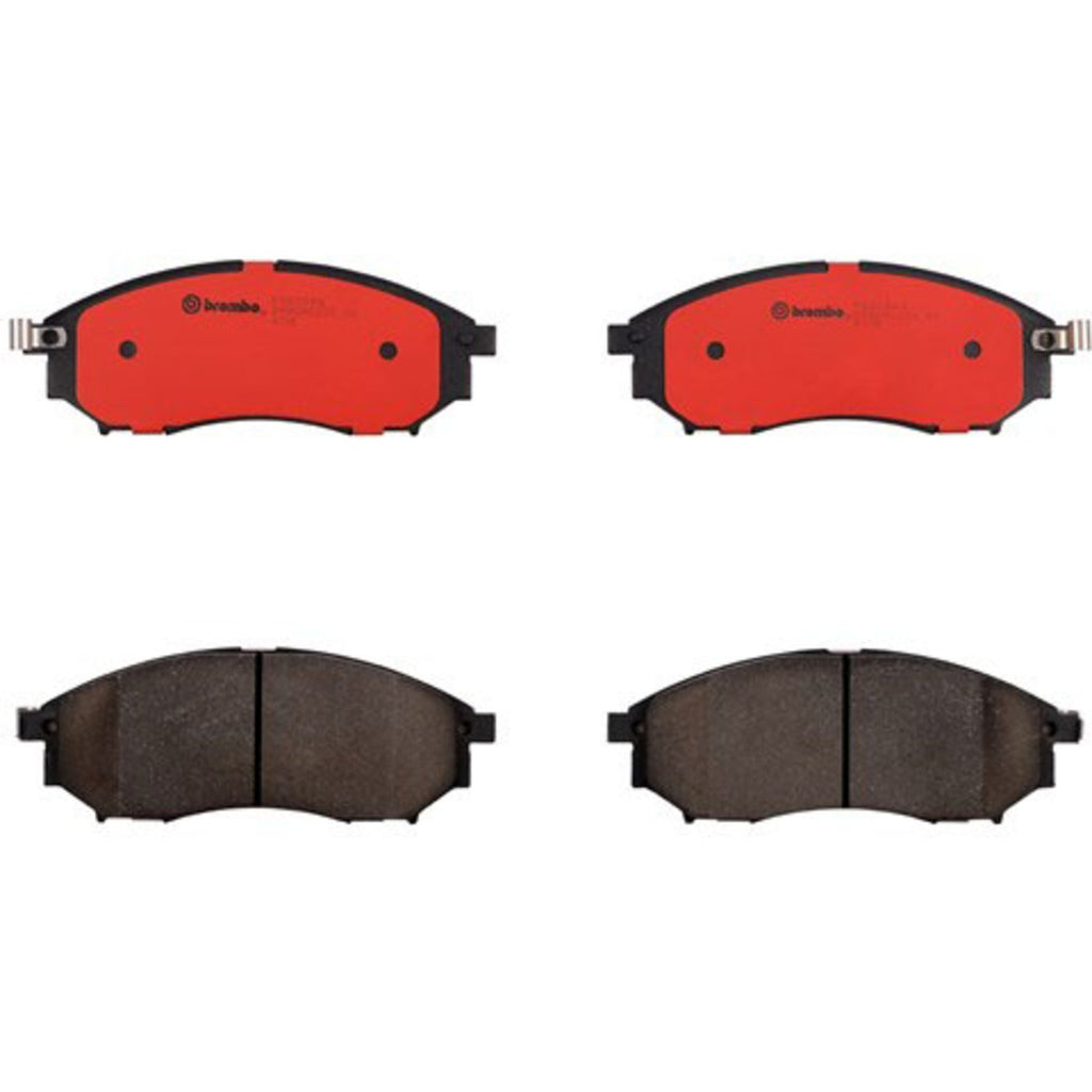 Set of 2 Brembo Brake Pads for Infiniti Q70 Q70L 370Z