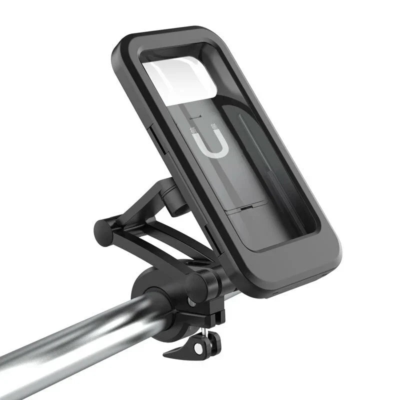Waterproof Bicycle Phone Holder for Bike Motorcycle Handlebar Mount
