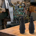 Set of 2 BNC Male Adapters for Video and Power Supply Integration