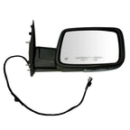 Right Mirror for Dodge Ram 1500 2500 (CH1321303) Black Heated Manual Folding