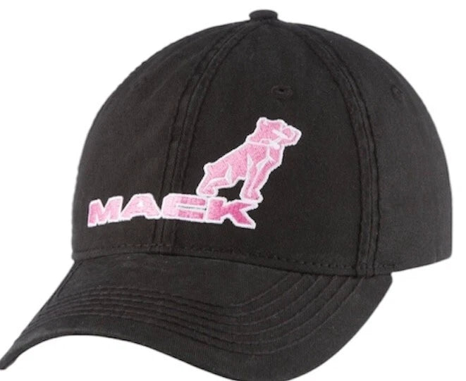 Mack Trucks Trucker Cap/Hat for Mack Trucks (Black/Pink)