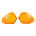2X Rear Turn Signal Indicator Lens Amber for Kawasaki ZZR400 (1993–2003) ZZR600 (1993–2008)