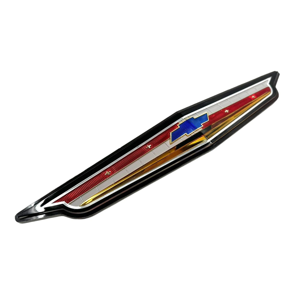Front Grille Emblem Logo Insert for 1961 Chevrolet Passenger Car (283 V8)