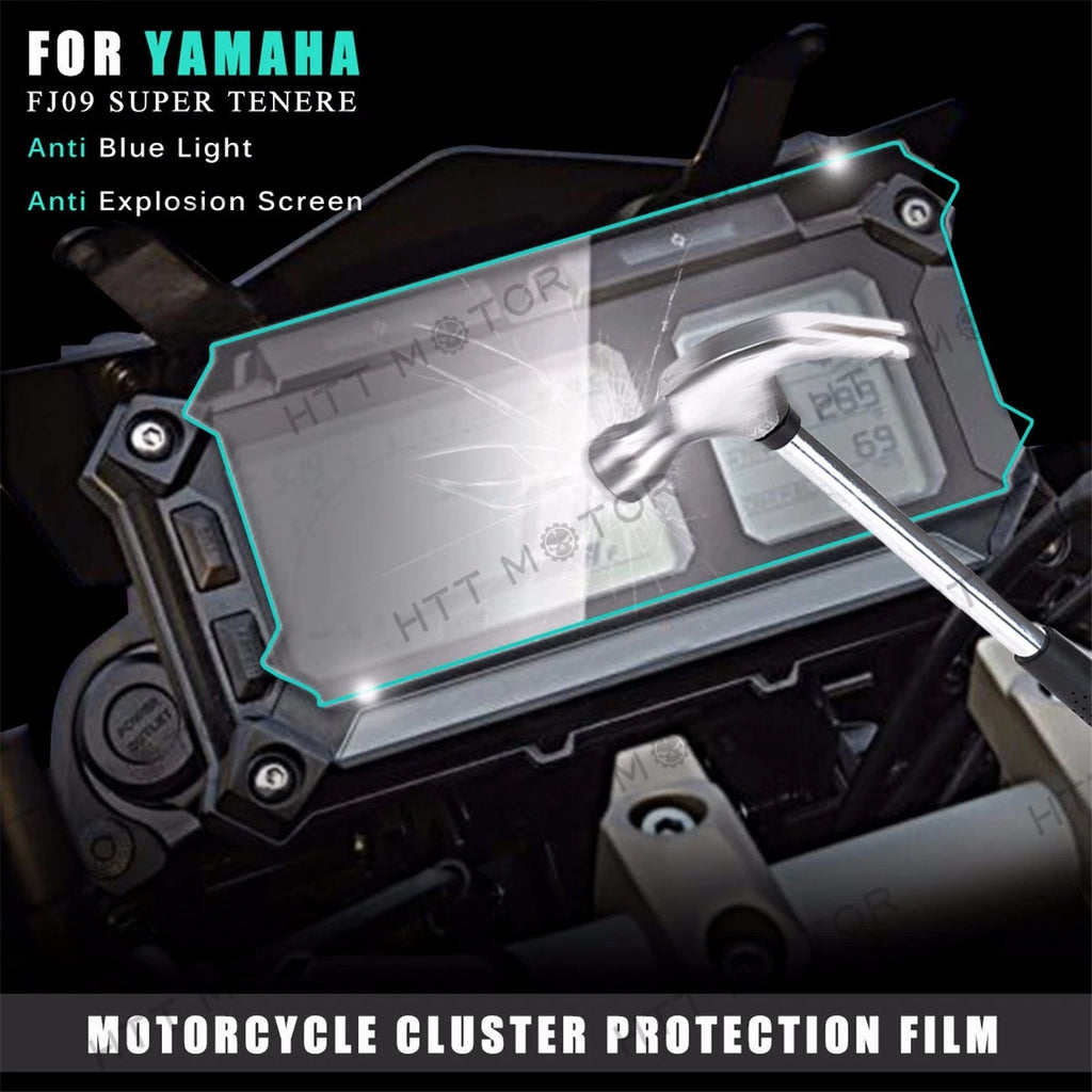 Cluster Scratch Protection Film Screen Protector for Yamaha FJ09 (2015–2020)