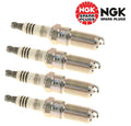 Set of 4 NGK 4344 Iridium Power Spark Plugs LTR5IX-11 for GMC Ford Chevy Mazda