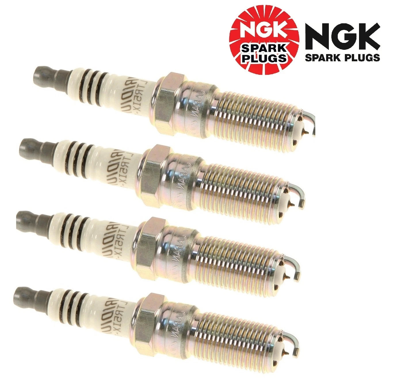 Set of 4 NGK 4344 Iridium Power Spark Plugs LTR5IX-11 for GMC Ford Chevy Mazda