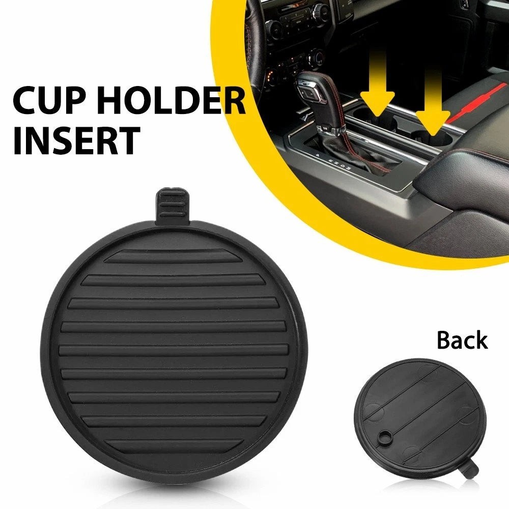 Rear Cup Holder Insert for Ford F-150 (2017–2021), Expedition (2018–2021)