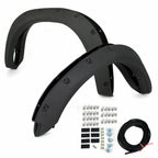 Set of 4 Pocket Bolt Rivet Fender Flares for Dodge Ram 1500 (2009–2018)