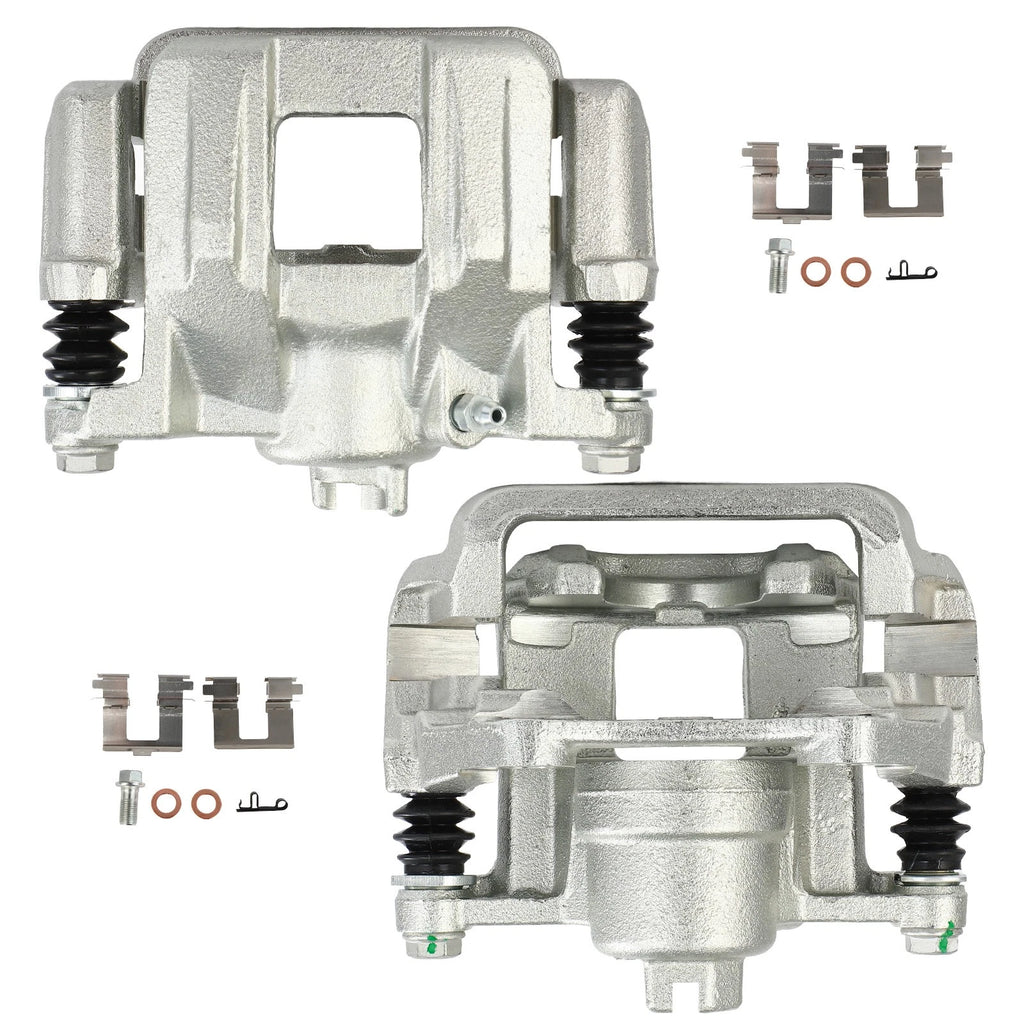 Set of 2 Rear Brake Calipers with Bracket for Honda Odyssey (2011–2017)