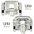 Set of 2 Rear Brake Calipers with Bracket for Honda Odyssey (2011–2017)