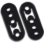 2pcs Exhaust Pipe Rubber Insulator Mount Bracket Hanger Grommet Bushing