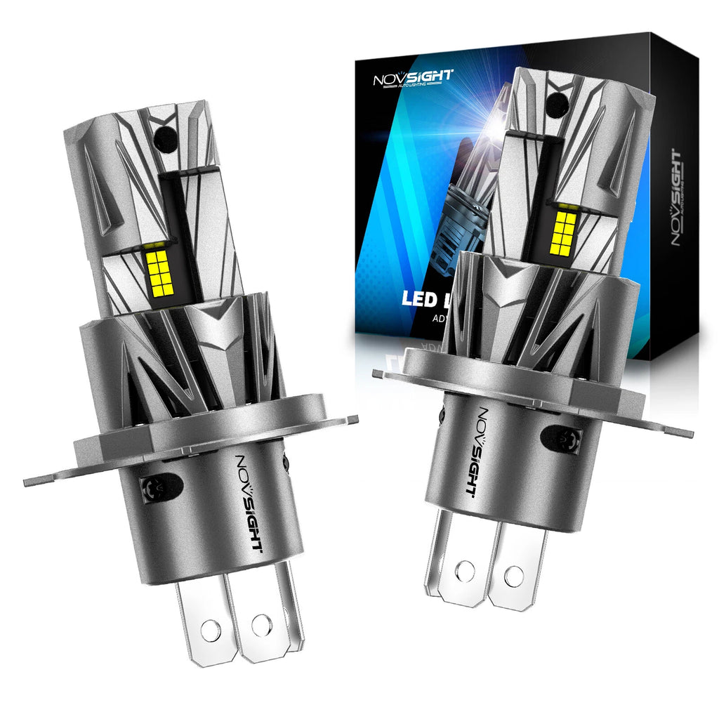 2X H4 9003 HB2 LED Headlight Bulbs for