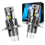 2X H4 9003 HB2 LED Headlight Bulbs for