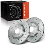 Front Side Drilled Brake Rotors for Hyundai Elantra (2017–2020)