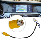 10 Pin Rearview Backup Camera Cable Adapter for Rear-Mounted Multimedia Car