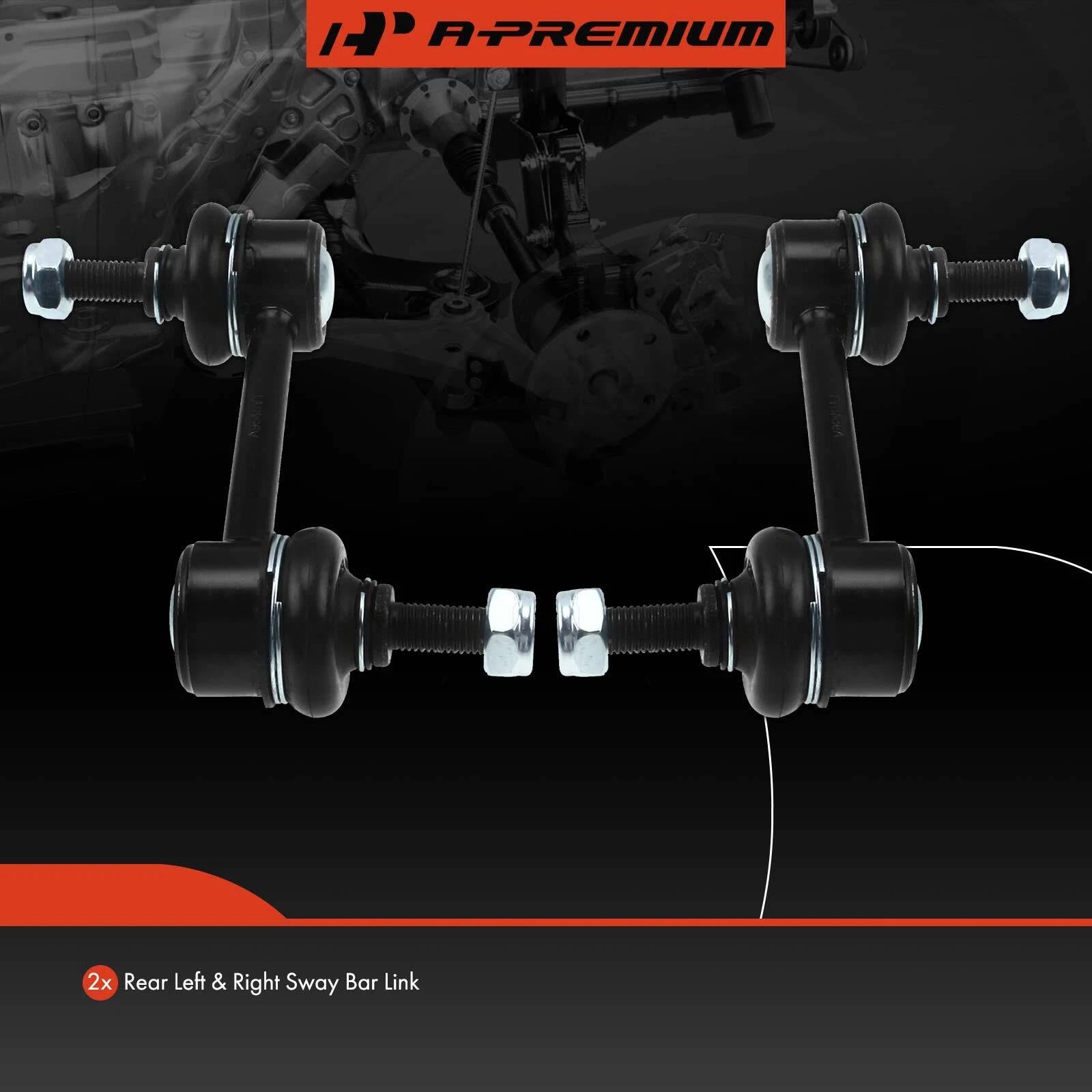 2X Rear Sway Bar Link for Toyota Camry & Corolla (1987–1991)