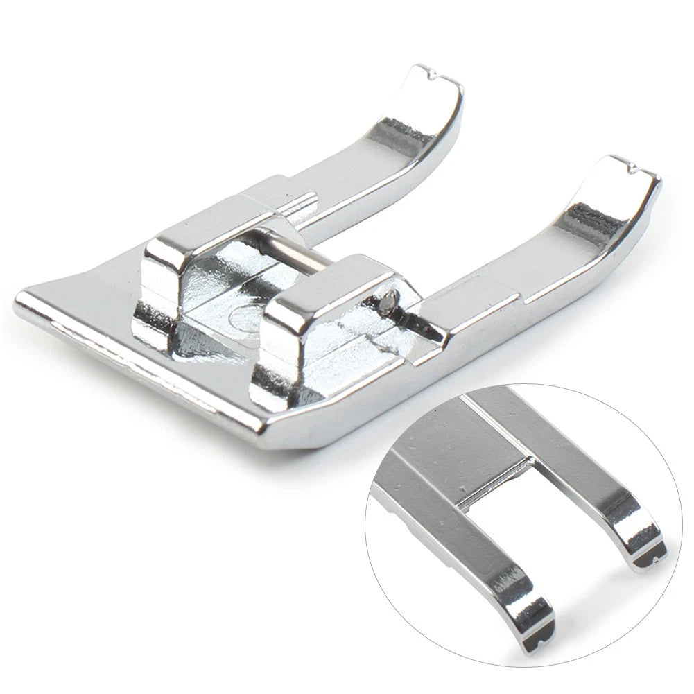 Metal Open Toe Satin Stitch Applique Foot for Brother Sewing Machine