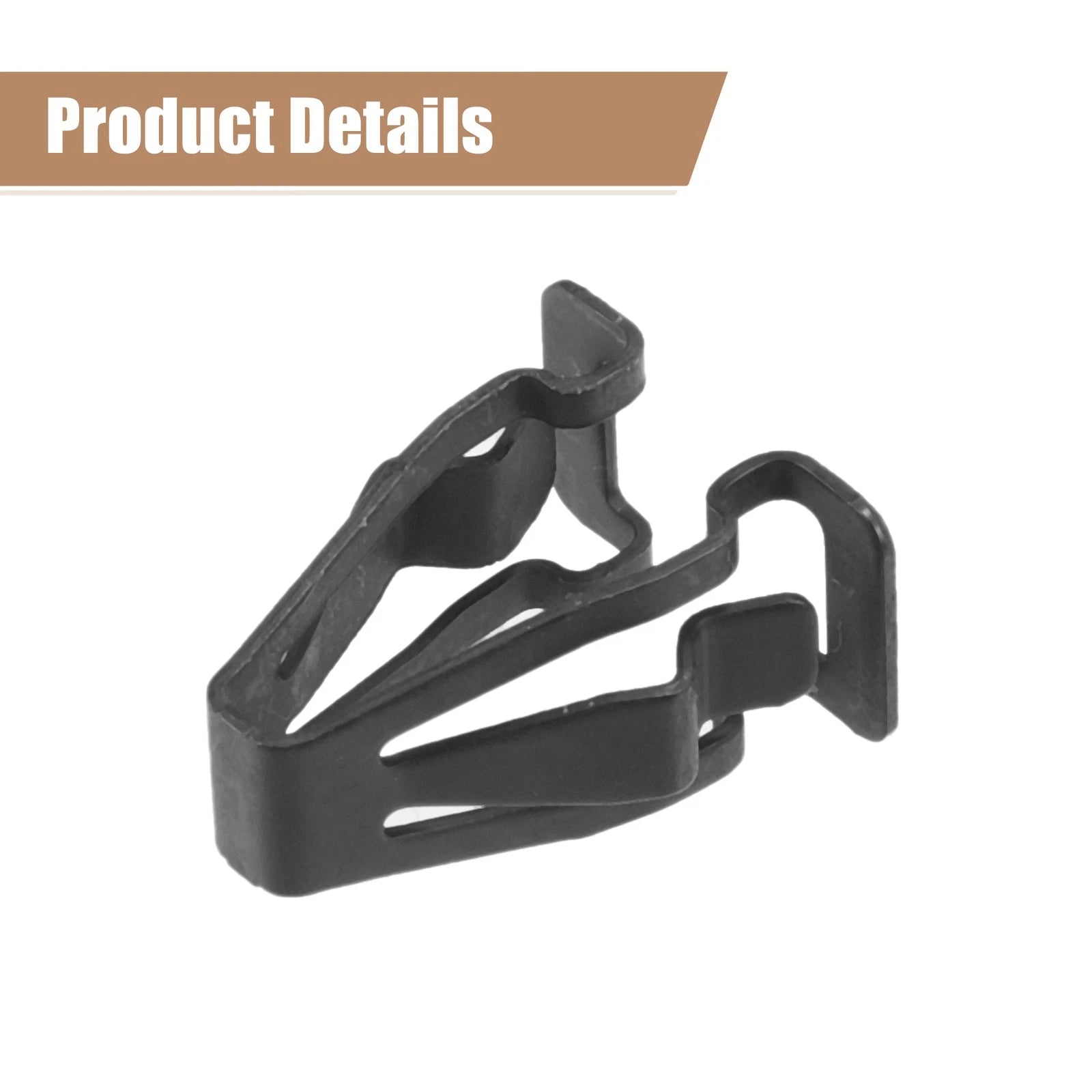 2X Sun Visor Cap Clip Retainer No.DS7Z-9904132-A for Ford Edge (2015–2023)